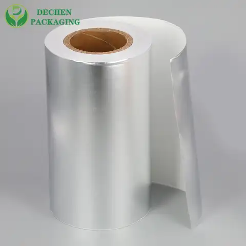 Мороженое упаковано в алюминиевую фольгу