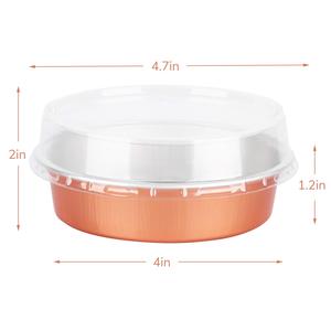 Aluminum <b>Foil</b> Microwave Safe Food <b>Containers</b> Disposable 150ml Aluminium Food Packaging Baking Cups - Product Image 5