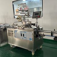 Machine d'emballage automatique électrique multifonctionnelle à film transparent, économique, avec PLC, haute précision et économie d'énergie