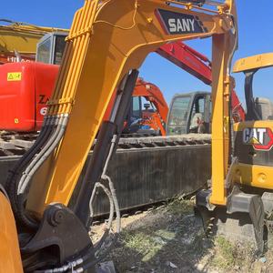 รถขุดขนาดเล็ก SY35U 3.5 ตัน พร้อมกระบอกไฮดรอลิก Sany เครื่องยนต์ Yanmar สำหรับงานก่อสร้างเคลื่อนย้ายดิน น้ำหนักใช้งาน - Product Image 5