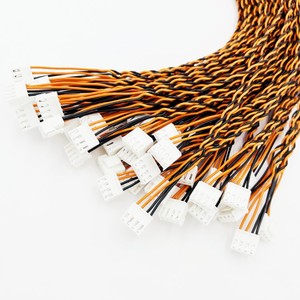 带 JST 连接器的定制扭绞线束 |   3针扭绞电缆组件OEM线束供应商 - Product Image 3