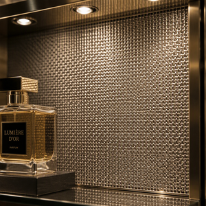 Maille métallique <span class=keywords><strong>rigide</strong></span> SS304 SS316 pour armoires <span class=keywords><strong>haut</strong></span> <span class=keywords><strong>de</strong></span> gamme, maille décorative et design d'intérieur <span class=keywords><strong>de</strong></span> meubles - Product Image 4