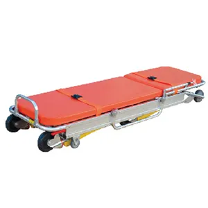 Factory Supplier Hospital Wheelchair Stretcher Folding Isolation Ambulance Stretcher From Dragon Medical