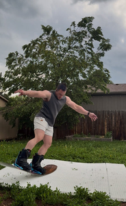 2025 vendita calda di alta qualità produttori durevoli parco fungo cortile blu bianco artificiale neve coperta pendio - Product Image 6