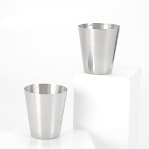 Vaso de Metal Personalizado de 30 ml, Irrompible, con Impresión Personalizada, Mini Vaso de Vino, Vaso de Chupito de Acero Inoxidable de 1 Onza - Product Image 1