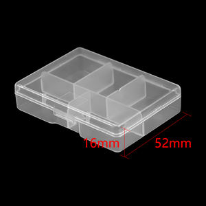 Boîte à pêche en plastique bon marché en gros, best-seller, petite boîte à pêche, kits <span class=keywords><strong>de</strong></span> rangement pour leurres durs, 5 compartiments séparés, vente en usine - Product Image 3