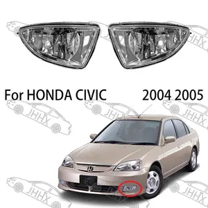 Araba ön tampon sis işık sürüş işıklar HONDA CIVIC ES 2004 ~ 2005 için ön sis ışık projektör sis lambası araba için