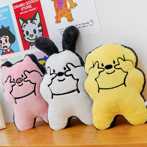 Peluche Biye a Forma di Animale Cartoon, Cuscino per Bambine, Giocattolo per Dormire, Bambola Calmante - Product Image 4