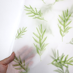 Biểu Tượng Tùy Chỉnh In 17gsm Dày Trắng Glassine Gói Giấy Vàng Lá Mô Hình Sáp Lớp Phủ Cho Quần Áo Hộp Quà Tặng Bao Bì - Product Image 3