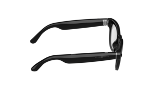 Gafas Inteligentes con Marco de Titanio y Plástico Negro, Cámara Dual y Función de IA - Product Image 4