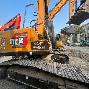 รถขุด SANY SY215C มือสอง คุณภาพสูง ขนาด 22 ตัน ระบบไฮดรอลิก สำหรับงานก่อสร้าง - Product Image 3