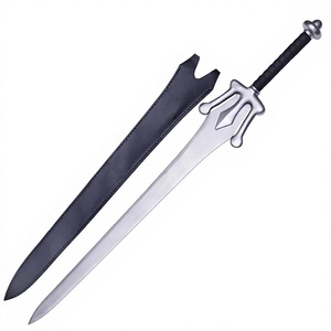 Épée de puissance Hee-Man des Maîtres de l'Univers, fabriquée à la main, lame en acier inoxydable, pleine longueur, qualité industrielle, 5 tranchants, 12 HRC 58-60 - Product Image 1