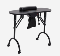 Table de manucure portable pliable de haute qualité pour salon de manucure et salon de beauté - Offre spéciale