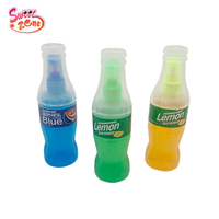 Bonbons liquides de pulvérisation en forme de bouteille de cola à saveur de fruits