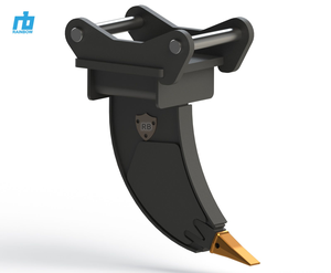 <span class=keywords><strong>Dents</strong></span> de déchiqueteur robustes en acier pour excavatrice RB Q355 Q460 avec moteur pour porteurs de 5 à 11 tonnes - Product Image 2