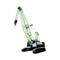 Nouvelle grue à flèche croisée sur chenilles ZCC850V de 85 tonnes de Chine, grue de levage hydraulique montée sur chenilles avec flèche principale maximale de 61 m