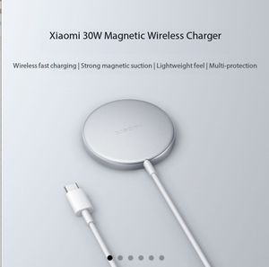 Cargador Inalámbrico Horizontal de Escritorio de 15 W para Teléfono Móvil, Artículos Inteligentes para el Hogar - Product Image 1