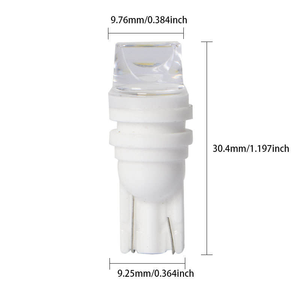 หลอดไฟ LED 12V 2835 SMD T10 แบบลิ่ม 3SMD เซรามิก สำหรับไฟภายในรถยนต์ ไฟแผนที่ ไฟป้ายทะเบียน ไฟข้าง หลายสี - Product Image 3