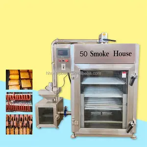 50L gaz içen fırın profesyonel Smokehouse fırın sigara içen soğuk balık sigara sosis makinesi peynir içen makinesi