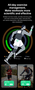 Anneau de suivi d'activité intelligent NFC en alliage d'acier inoxydable, contrôle par application, suivi de la fréquence cardiaque et du sommeil, étanche <span class=keywords><strong>5</strong></span> <span class=keywords><strong>ATM</strong></span>, autonomie de 4 jours - Product Image 3