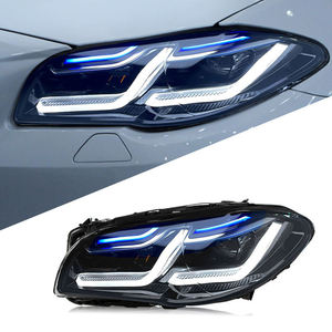 Pour Série 5 F11 F18 M5 520i 525i 528i 535i 550i 2010-2017 Phares LED d'angle modifiés Nouveaux 6000K 12V Phares LED Série 5 - Product Image 5