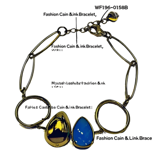 WF196-0158B สร้อยข้อมือแฟชั่นแบบโซ่และแบบเชื่อมต่อ - Product Image 2