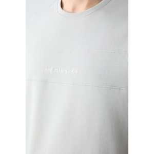 Conjunto Deportivo de Algodón Stone para Hombre, Corte Holgado, Informal, Transpirable, Ropa Deportiva Básica, Estilo Adulto - Product Image 5