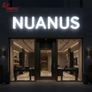 ป้ายไฟอะคริลิคแบบกำหนดเองพร้อมไฟ LED สำหรับติดตั้งภายนอกอาคาร กันน้ำ เหมาะสำหรับร้านค้า บาร์ โรงแรม ร้านอาหาร ร้านเสริมสวย ป้ายโลโก้ - Product Image 3