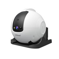 Robot de cámara inteligente para mascotas HD de 4MP con láser y Juguete, seguimiento de IA, Audio bidireccional, visión nocturna, control de aplicaciones, almacenamiento en la nube de Recarga Automática