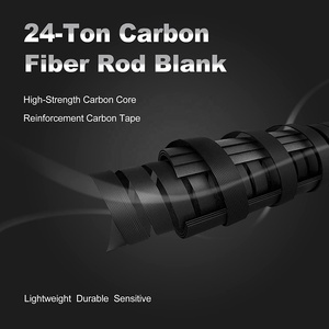 1.8m 2.1m 2.4m 2.7m 3m <span class=keywords><strong>Goture</strong></span> <span class=keywords><strong>Canne</strong></span> à pêche de voyage à action rapide de 24 tonnes en fibre de carbone vierge - Product Image 5