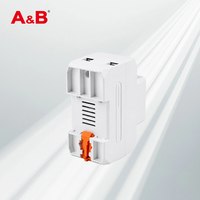 Protecteur numérique de surtension et de sous-tension monophasé 220V à 2 fils, dispositif de protection contre la perte de phase et la séquence de phase à réinitialisation automatique sur rail DIN