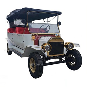 Voiture électrique vintage rétro classique européenne aux couleurs personnalisées, idéale pour les excursions en ville et les événements de mariage - Product Image 2