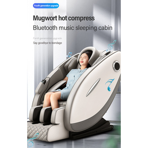 Kursi Pijat Tekanan Udara Multifungsi Modern Mewah 4D Zero Gravity Pemanas Shiatsu untuk Kepala Kaki Tubuh - Product Image 6