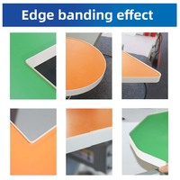 Solution de bordure incurvée multi-usages pour le placage du contreplaqué, du panneau de particules et la finition des surfaces en mélamine