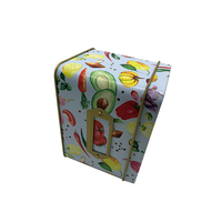 Boîte en métal personnalisée de petite taille pour les fêtes de mariage, d'anniversaire, les cadeaux de gâteaux
