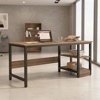 Table d'ordinateur portable en bois, style simple, durable, avec rangement et fonctions de refroidissement