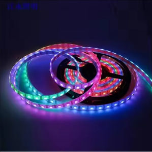 Barra de luz LED mágica USB impermeable IP67 de 60 píxeles, blanco y negro, de doble señal y direccionable individualmente. - Product Image 5