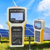 Multimètre Panneau Solaire Ey1600w LCD MPPT Testeur d'Énergie Solaire Kit Testeur Intelligent de Tension Mètre Numérique de Puissance PV VOC