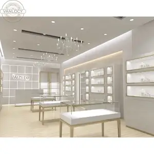 Centro commerciale moderno negozio di gioielli al dettaglio chiosco idee di Interior design negozio di gioielli personalizzato vetrina in legno armadio