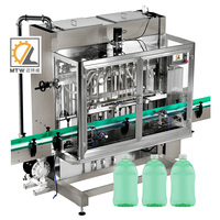 Machine de remplissage automatique de bouteilles d'engrais liquide MTW, machine de mise en bouteille d'agrochimie
