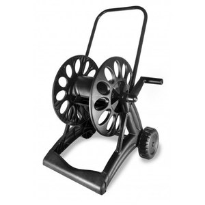 Carrello Avvolgitubo da Giardino Leggero IPIERRE Nero in ABS e Metallo per Uso Esterno Prodotto in Italia GIA1139 - Product Image 1