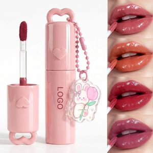 Gloss à lèvres brillant mini et mignon, repulpant, végétalien, personnalisable avec logo OEM, marque privée, vente en gros - Product Image 1