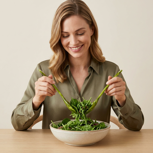 Resin <b>Salad</b> Servers Set Eco-Friendly Dishwasher Safe Manual <b>Salad</b> <b>Tools</b> - Product Image 1