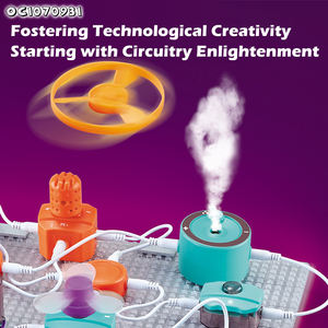 Kit <span class=keywords><strong>de</strong></span> jouets pour expérience scientifique, circuits électriques, jouets éducatifs pour enfants <span class=keywords><strong>de</strong></span> 5 à 9 ans, physique - Product Image 4