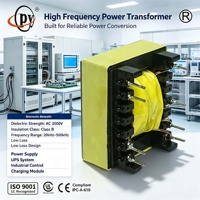 Transformateur d'instrumentation immergé dans l'huile haute fréquence EF20, bobine toroïdale, entrée 110V, sortie 380V, enroulement en cuivre, haute température