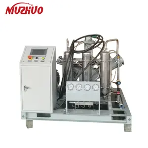 NUZHUO Factory Supplier Compressor Booster Oxygen Nitrogen Carbon Dioxide Refilling Into Cylinders