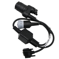 Câble adaptateur de diagnostic diesel pour machines de construction CAT 9 broches 14 broches, faisceau de câblage de liaison de données ECU, compatible Caterpillar