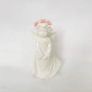 Figuritas de ángel de porcelana pintadas a mano - Product Image 2