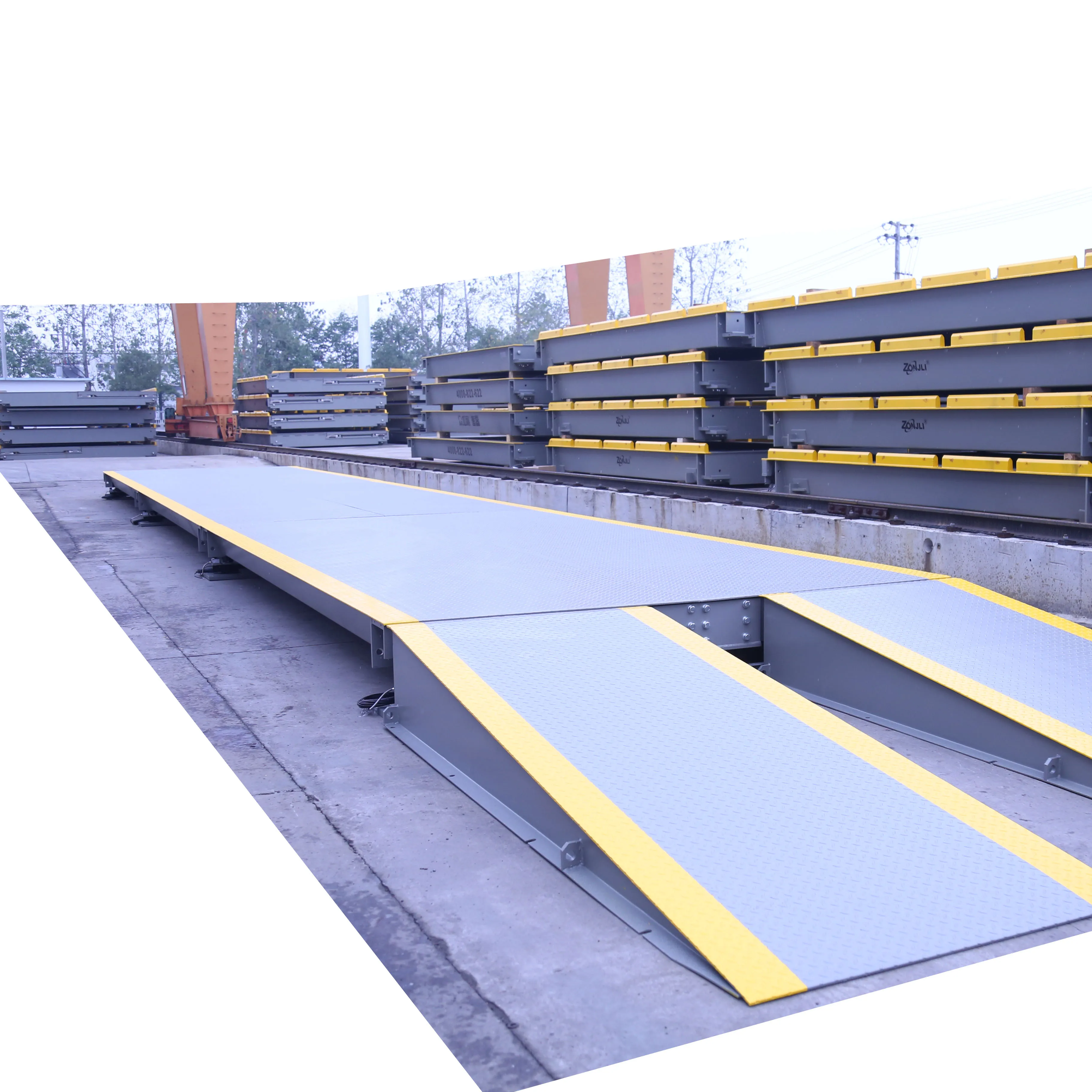 electronic truck scale weighing for 80 mt 100mt 60 mt weighbridge weight bridge