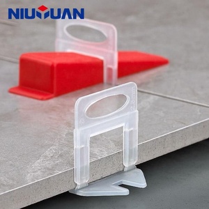 Kit <span class=keywords><strong>de</strong></span> nivellement <span class=keywords><strong>de</strong></span> <span class=keywords><strong>carrelage</strong></span> NIUYUAN, prix d'usine, cale et clip d'espacement, 1,5 mm, 2 mm, 3 mm - Product Image 1